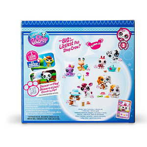 Игровой набор LITTLEST PET SHOP "Пара друзей", далматинец и божья коровка, с аксессуарами